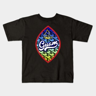 Guam Proa Seal Kids T-Shirt